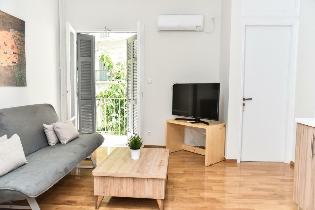 Warm Apartment At Exarchia 1 Bed 2 Pers 雅典 外观 照片